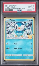 2021 POKEMON MCDONALD'S COLLECTION #20 PIPLUP-HOLO PSA 10 on eBay