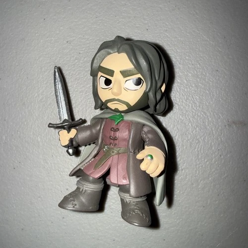 Funko Mini Mystery Aragorn Strider & Pippin Lotr Lord Of The Rings Rare Retired