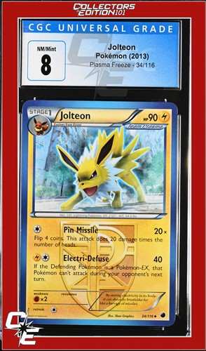 Jolteon graded CGC 8 for sale on eBay
