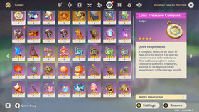 Genshin Impact AR 60 America - Nefer - Columbina - Furina - Mualani - Navia