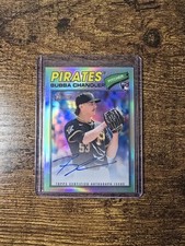 2026 Topps Heritage Bubba Chandler SSP CHROME Refractor Auto Pirates