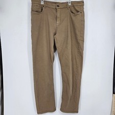The Perfect Jean NYC Jeans Mens 40x34 Athletic Fit Pants Stretch TPJ Tan Khakis