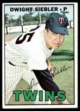 1967 Topps Dwight Siebler Minnesota Twins #164