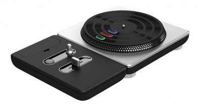 PS3 - DJ Hero Turntable Controller ohne Empfänger ohne Software Top Zustand