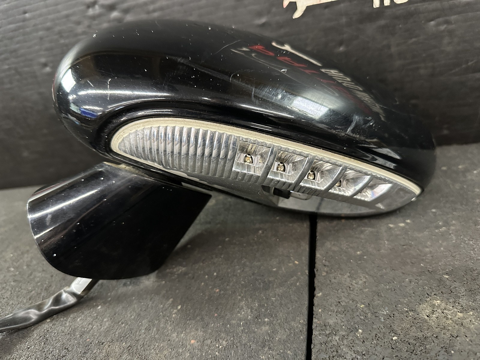 03-09 BENTLEY CONTINENTAL POWER DRIVER LH SIDE VIEW DOOR MIRROR BLACK 213855055