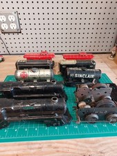 Lot of 8 Marx Toys Tin Litho New York Central Train Car O Gauge For Repair Wind