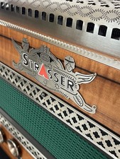 Steirische Harmonika Strasser GCFB, Indischer Apfel, Professional, TPA - Stimmen