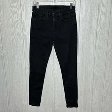 Joe’s black Jean Flawless The Icon mid rise skinny ankle plant size 28