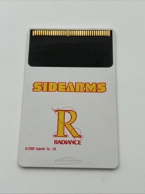 Sidearms (TurboGrafx 16 TG16 , 1989) Complete HuCard w/ Manual & Case *Smoker*