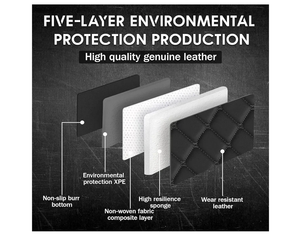 Juego completo de alfombrillas de coche aptas para Lexus ES 350 2006-2012 a medida para todo tipo de clima Foto 2 de 4