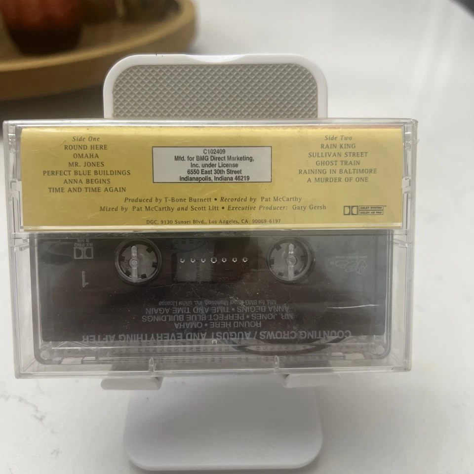 Counting Crows - August and Everything After - Cassette (1993) Sealed NEW - Image 3 of 4
