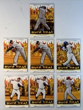 2010 UPPER DECK SERIES 1 PURE HEAT DIE CUT INSERT LOT Of 7 Verlander Ramirez