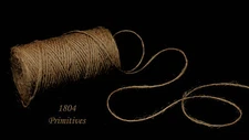 180 feet  Super Thin ~ Ultra FINE Jute Twine ~ Craft Supply