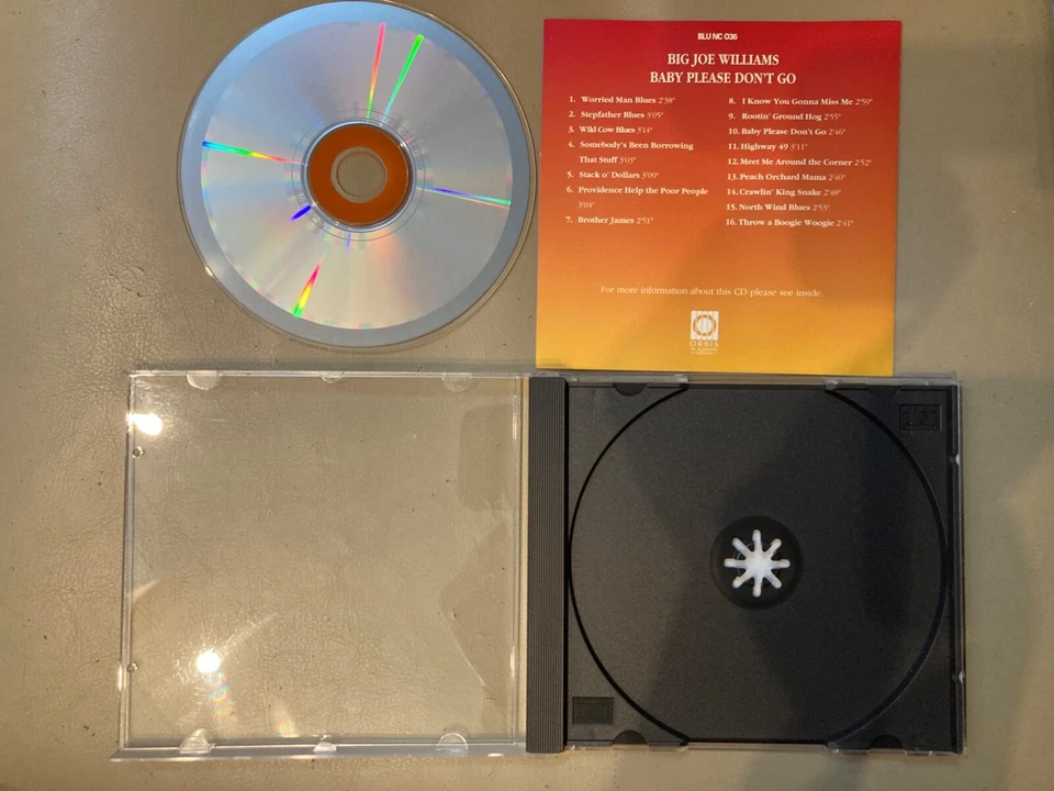 Big Joe Williams - Baby Please Don’t Go (1995) The Blues Collection, Highway 49 Foto 2 de 3