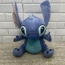 Lilo Stitch Disney Plush 14 Inch Soft Big Ears Blue Cute Collectible HG3