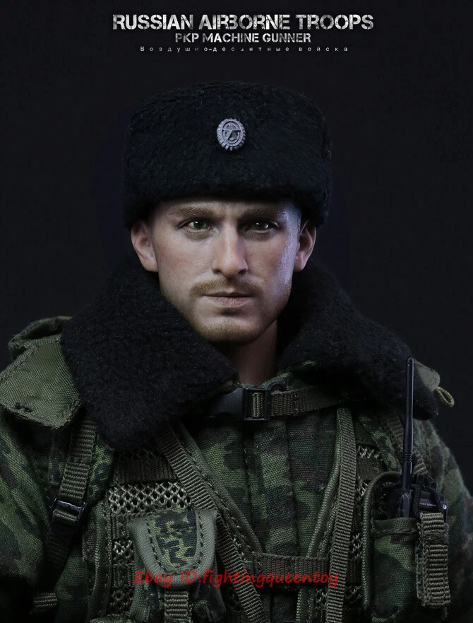 Figura de ametrallador DAMTOYS 78025 1/6 tropas aerotransportadas rusas VDV PKP EN STOCK Foto 3 de 4