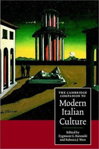 The Cambridge Companion to Modern Italian Culture Baranski West Paperback