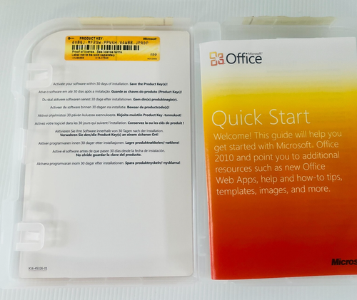 Office Professional Academic 2010 Software DVD Product Key - Picture 10 of 10