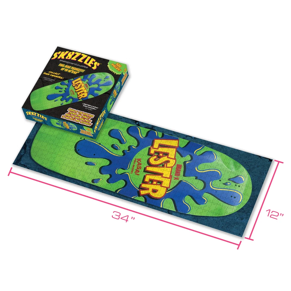 Lester Green Sk8zzle Skateboard puzzle - Image 3 of 4
