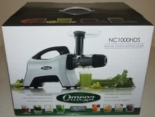 New OMEGA NC1000HDS Masticating Premium Multi Juicer Extractor Nutrition System