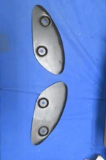 OEM Triumph Tiger Cub, Knee Pad Mounting Plate Set 1958-65 # 82-3915   82-3916