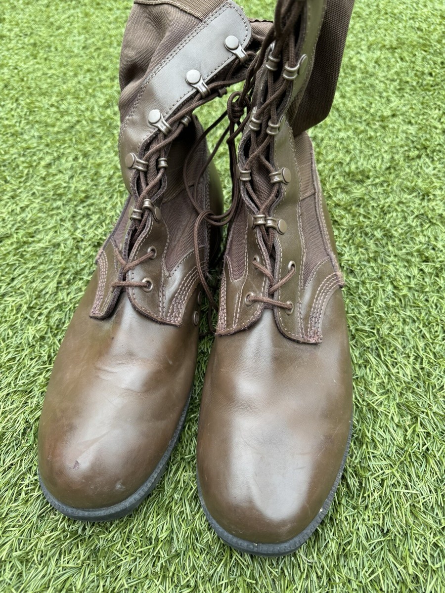 British Army Combat Jungle Boots Size 11M Good grade Brown - Main Image