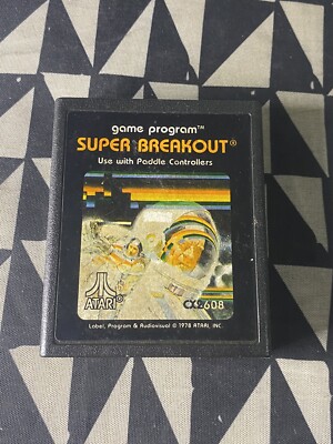 Atari Super Breakout Video Game