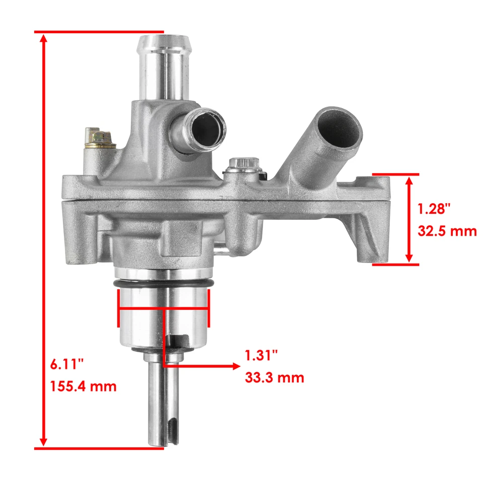 Water Pump Assembly fits Honda Rincon 680 4x4 TRX680FGA TRX680FA  2006 2007-2021 - Image 2 of 4
