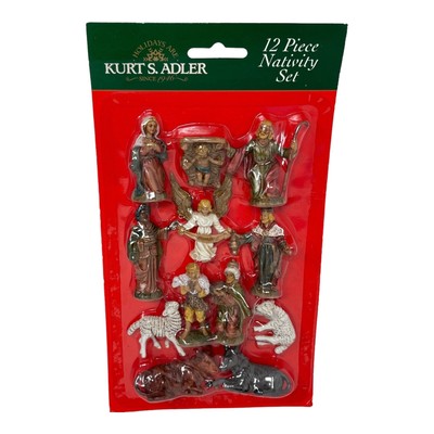 Kurt Adler Nativity Set 12 Piece Set