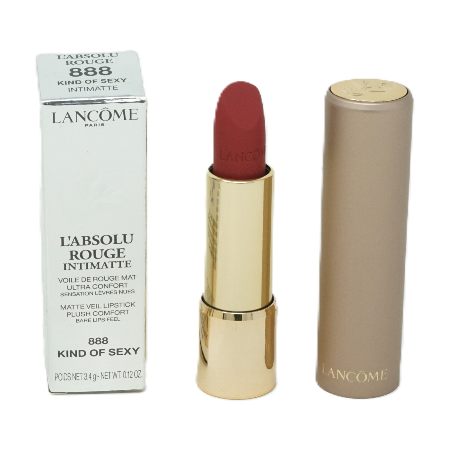 Lancome LAbsolu Rouge Intimatte Матовая помада для губ 34 г Kind of Sexy 888 6090₽