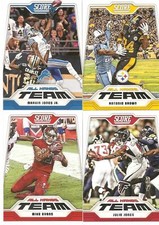 2018 SCORE Football - All Hands Team inserts - Finish Your Set! - Volume Pricing