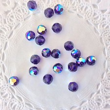 Swarovski  Crystal 6mm Round AB Colors/Coats-Series 5000 12 PC PK Choose color