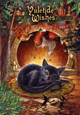 Fantaisie Noël - T' Was The Night Before Yule - Carte Postale Voeux