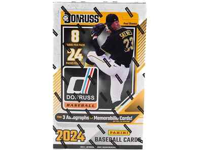 2024 Panini Donruss Baseball Factory Sealed Hobby Box