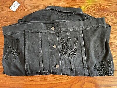 x New York Yankees denim trucker jacket