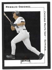 2001 Fleer Premium Baseball Magglio Ordonez Card #179 Chicago White Sox