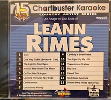 90020R LEANN RIMES   CHARTBUSTER KARAOKE CDG LOT VA
