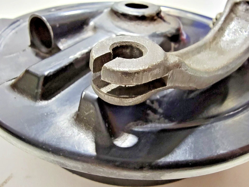 Placa de panel de freno delantero Honda XL500 XL500S 81 1981 Foto 4 de 4