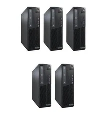 5x Lenovo M73 SFF PC Core i7-4790 3.6 GHz 16GB DDR3 512GB SSD Win 10 Excellent