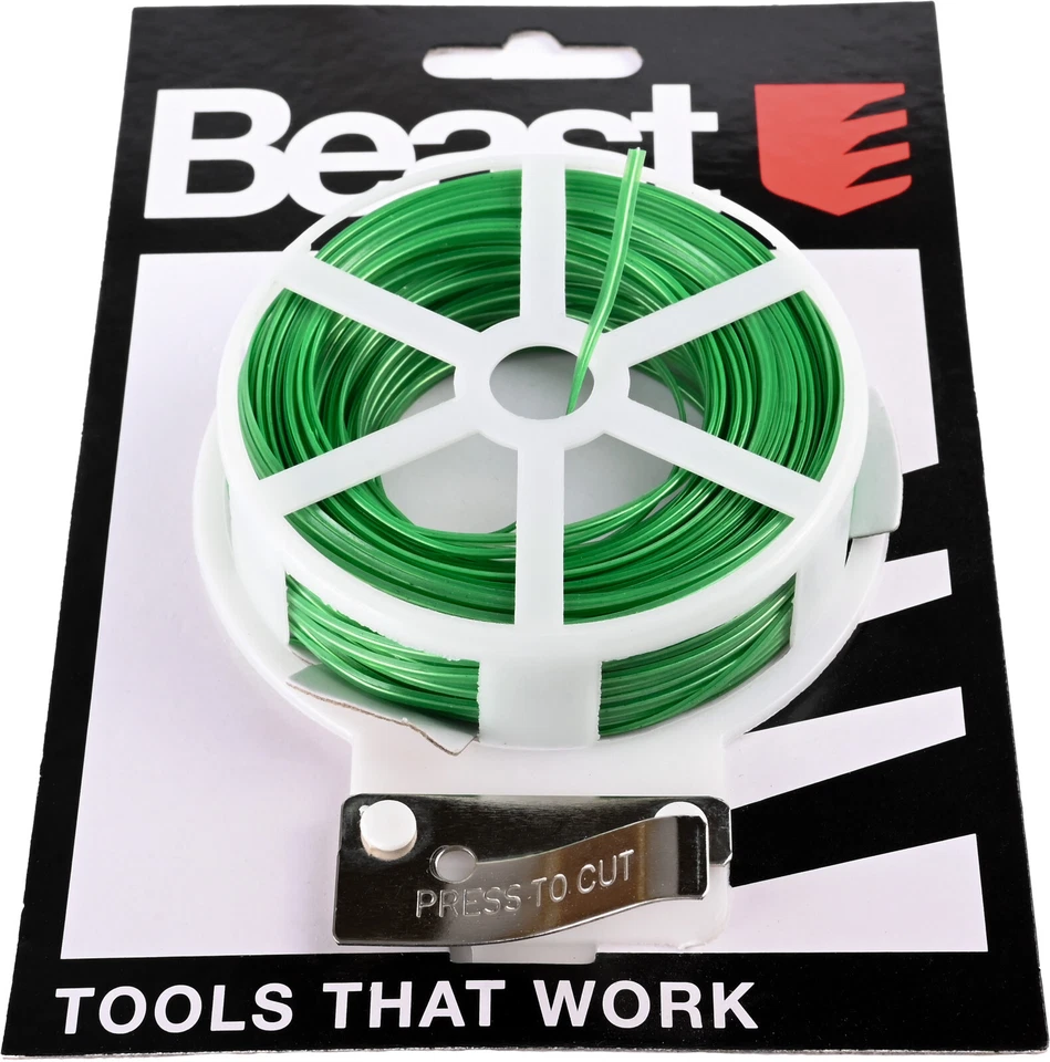 BEAST 30 metri di filo per legare con lama filo da giardino filo per avvolgere filo per fiori filo per piante
