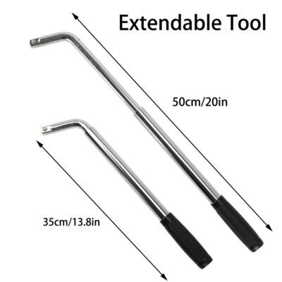 Teng Wheel Wrench 17x19mm 1/2" Drive | UK - View #12