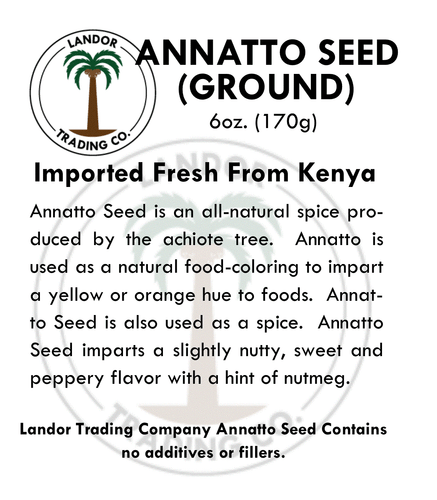 Annatto Samen (gemahlen) - 6oz - Bild 3 von 9