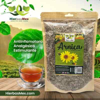 Arnica Herbal Tea 4oz ARNICA Organic Flower Organic Arnica Montana