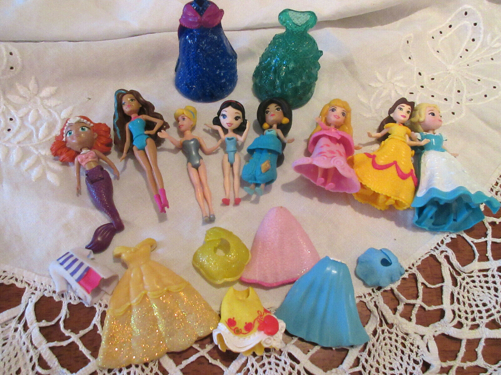 polly pocket disney princess dolls