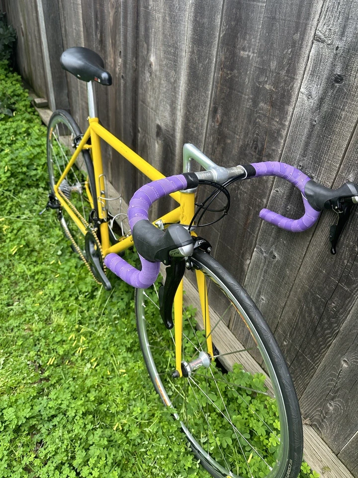 Bicicleta de carretera de acero hecha a mano Eisentraut, Shimano 5800, Mavic Ksyrium Foto 3 de 4