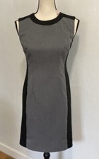 Ann Taylor Women’s Sexy Black & Gray Dress Sleeveless NWT Size 2 Petite