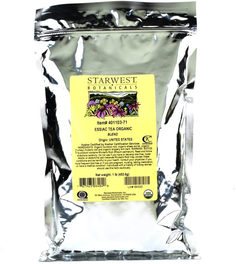 Starwest Botanicals Organic Essiac Tea, 1 Pound 767963084040| eBay