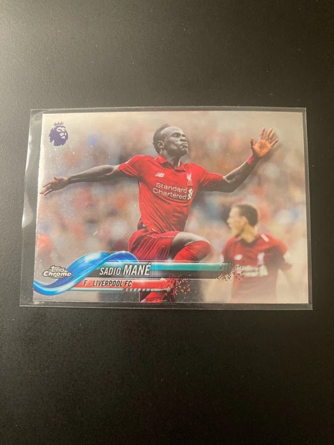 2018-19 Topps Chrome English Premier League Sadio Mane #17 Liverpool FC Bayern