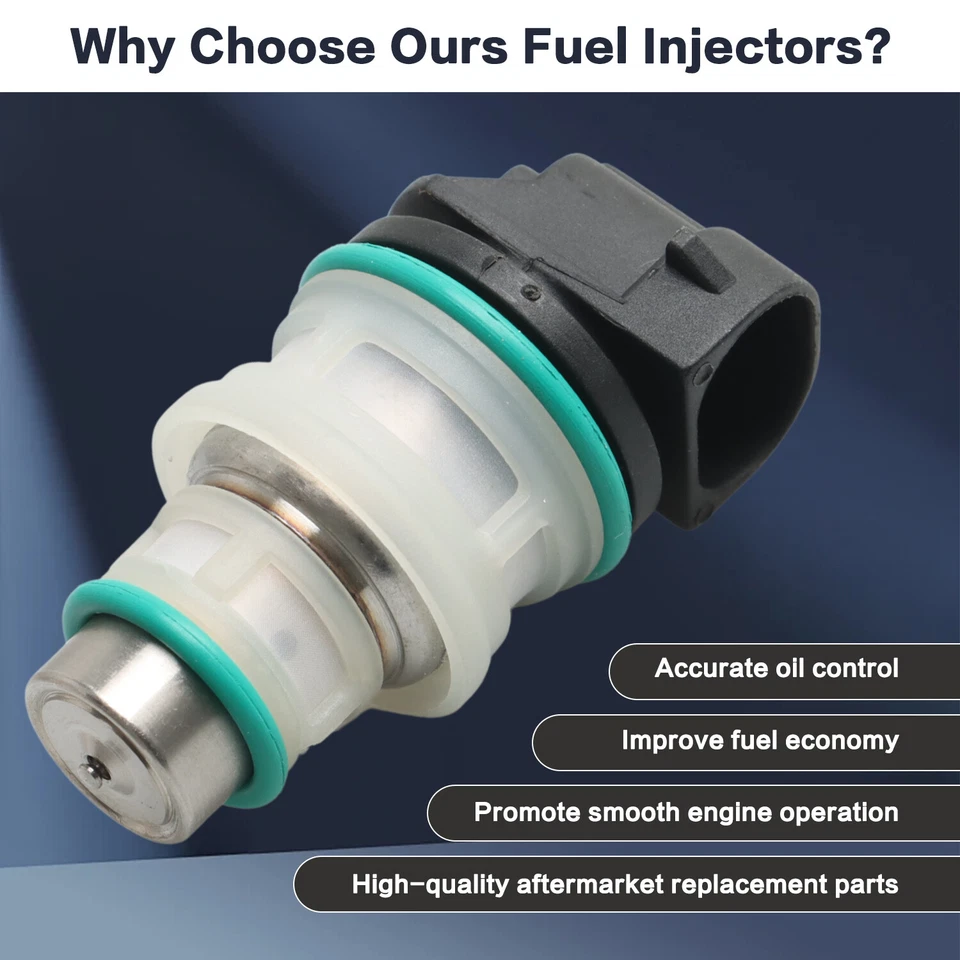 Injetor de combustível para 1987-1989 Pontiac 6000 Fiero Grand Am 2.5L Tempest 2.0L - Imagem 4 de 4