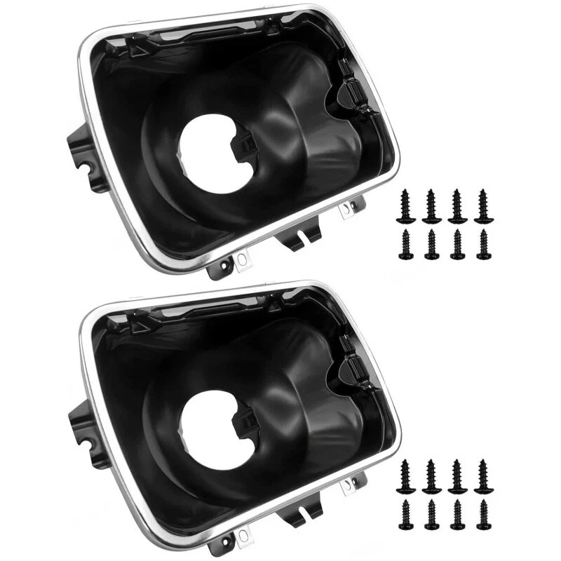 Nuevo kit de montaje de soporte de faros de 2 piezas lados derecho y derecho para Chevy GMC Foto 2 de 4